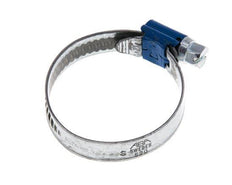 25 - 40 mm Hose Clamp with a Galvanised Steel 9 mm band - Aba [5 Pieces]