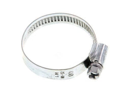 25 - 40 mm Hose Clamp with a Galvanised Steel 9 mm band - Ideal [10 Pieces]