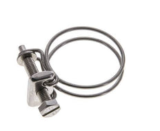 Collier de serrage 35 - 40 mm Acier galvanisé