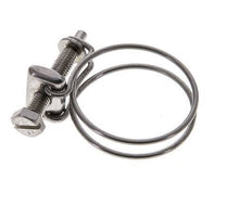 Collier de serrage 35 - 40 mm Acier galvanisé