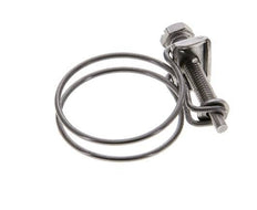 Collier de serrage 35 - 40 mm Acier galvanisé