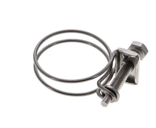 Collier de serrage 35 - 40 mm Acier galvanisé