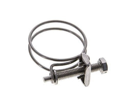 Collier de serrage 35 - 40 mm Acier galvanisé