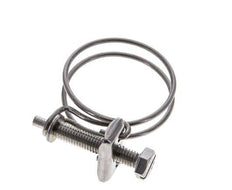 Collier de serrage 35 - 40 mm Acier galvanisé