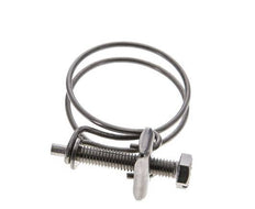 Collier de serrage 35 - 40 mm Acier galvanisé