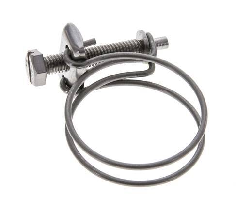Collier de serrage 38 - 43 mm Acier galvanisé