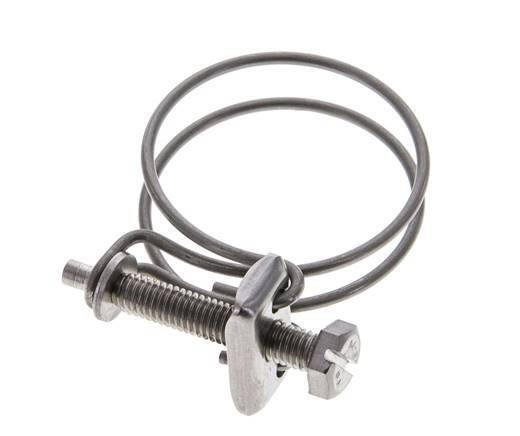 Collier de serrage 38 - 43 mm Acier galvanisé