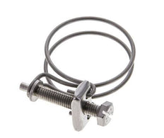 Collier de serrage 38 - 43 mm Acier galvanisé