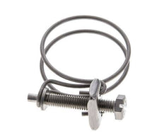 Collier de serrage 38 - 43 mm Acier galvanisé