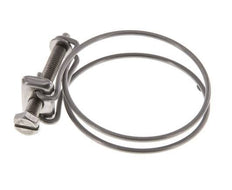 Collier de serrage 54 - 60 mm Acier galvanisé