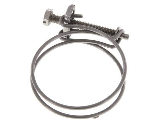 Collier de serrage 54 - 60 mm Acier galvanisé