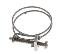 Collier de serrage 54 - 60 mm Acier galvanisé