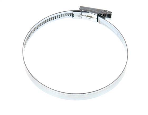 70 - 90 mm Hose Clamp with a Galvanised Steel 9 mm band - Ideal [5 Pieces]
