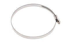 Collier de serrage 130 - 150 mm avec une bande de 12 mm en acier inoxydable 304 - Norma [2 Pièces].