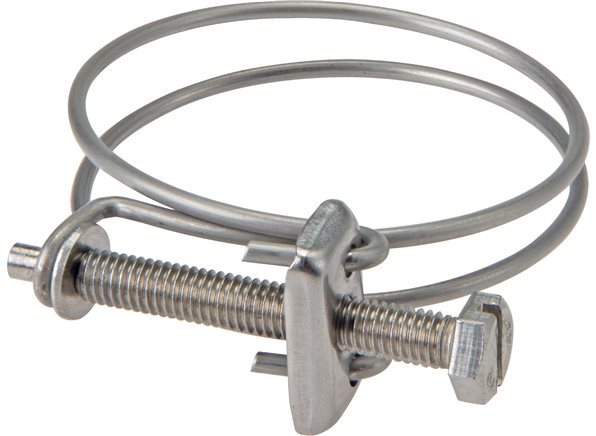 35 - 40 mm Hose Clamp Stainless Steel 304 [2 Pieces]