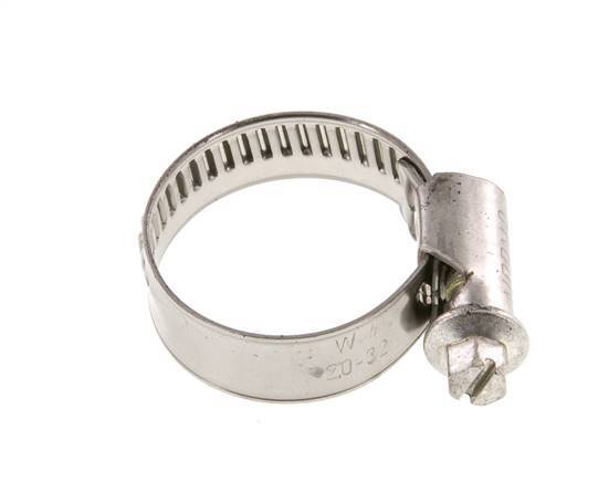 20 - 32 mm Hose Clamp with a Stainless Steel 304 12 mm band - Norma [2 Pieces]