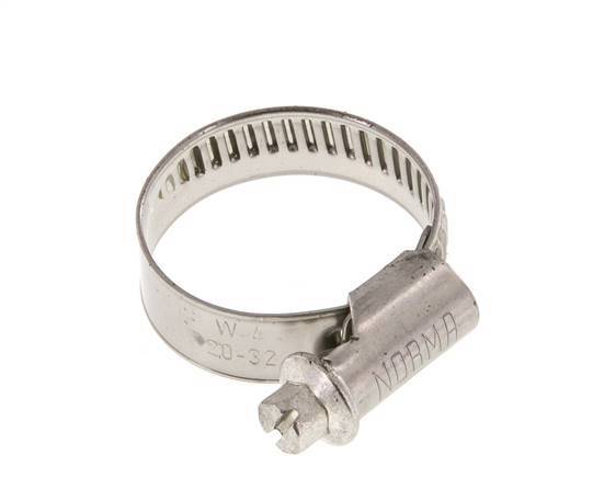 20 - 32 mm Hose Clamp with a Stainless Steel 304 12 mm band - Norma [2 Pieces]