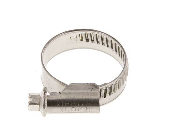 20 - 32 mm Hose Clamp with a Stainless Steel 304 12 mm band - Norma [2 Pieces]