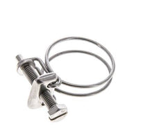 Collier de serrage 33 - 37 mm Acier inoxydable 304