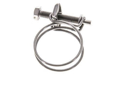 Collier de serrage 33 - 37 mm Acier inoxydable 304