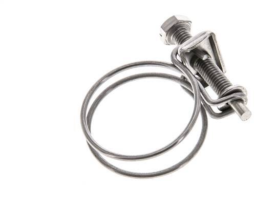 Collier de serrage 33 - 37 mm Acier inoxydable 304
