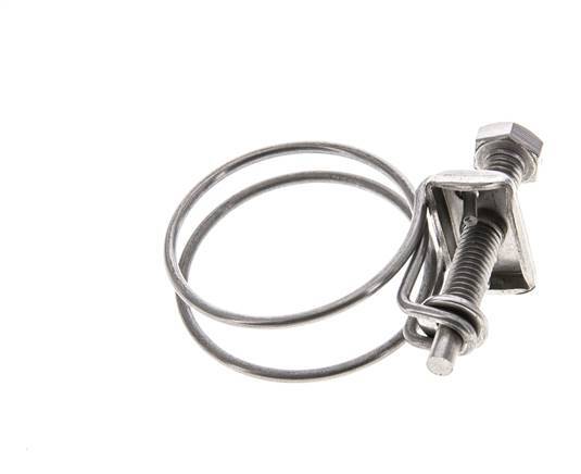 Collier de serrage 33 - 37 mm Acier inoxydable 304