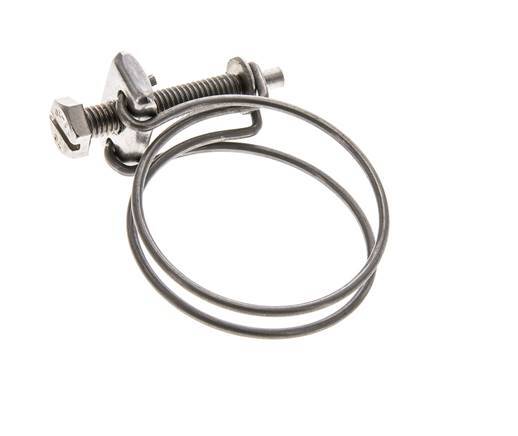 43 - 48 mm Collier de serrage pour tuyau en acier inoxydable 304