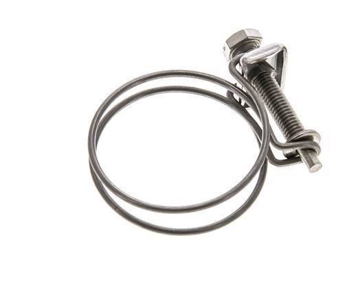 43 - 48 mm Collier de serrage pour tuyau en acier inoxydable 304