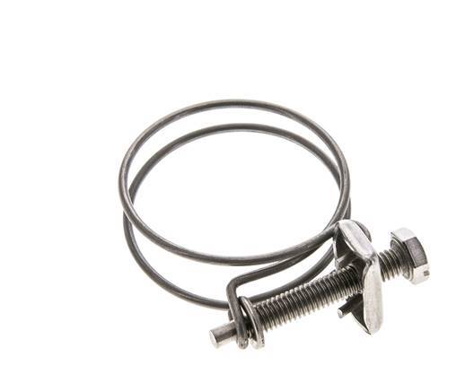 43 - 48 mm Collier de serrage pour tuyau en acier inoxydable 304