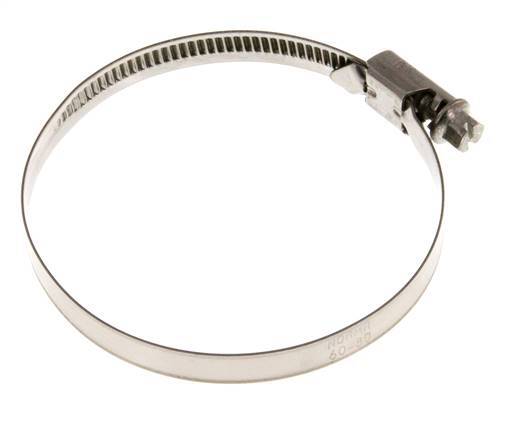 60 - 80 mm Hose Clamp with a Stainless Steel 304 9 mm band - Norma [2 Pieces]