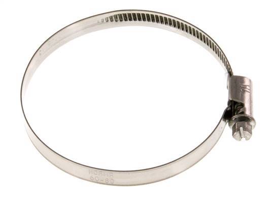 60 - 80 mm Hose Clamp with a Stainless Steel 304 9 mm band - Norma [2 Pieces]