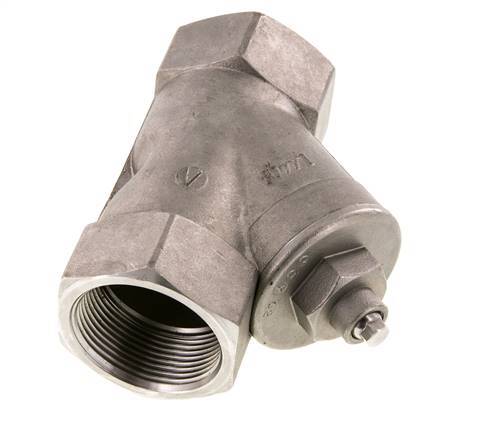 G1 1/2'' Filtre en Y 0.8mm Acier Inoxydable PTFE 40bar