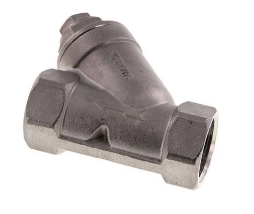 G1'' Y-Strainer 1mm 18-Mesh Stainless Steel PTFE 40bar/580psi