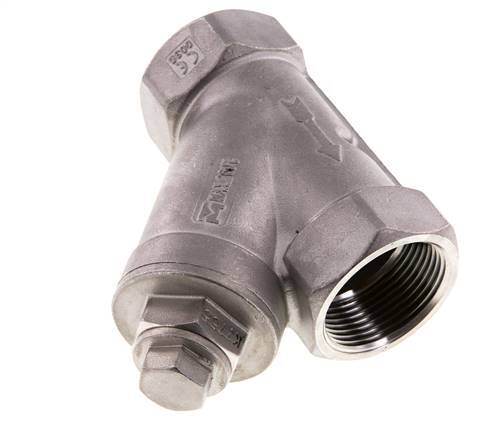 G1 1/4'' Filtre en Y 1mm Acier Inoxydable PTFE 40bar