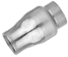 G1/2'' Acier Inoxydable 304 Clapet Anti Retour FKM 0.03-16bar (0.44-232psi) - Goupille Renforcée [12 Pièces]