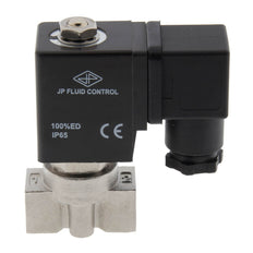 Electrovanne ST-DA 1/8'' acier inoxydable FKM 0-13bar 24V DC