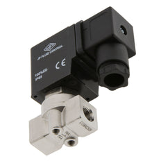 Electrovanne ST-DA 1/8'' acier inoxydable FKM 0-13bar 24V DC