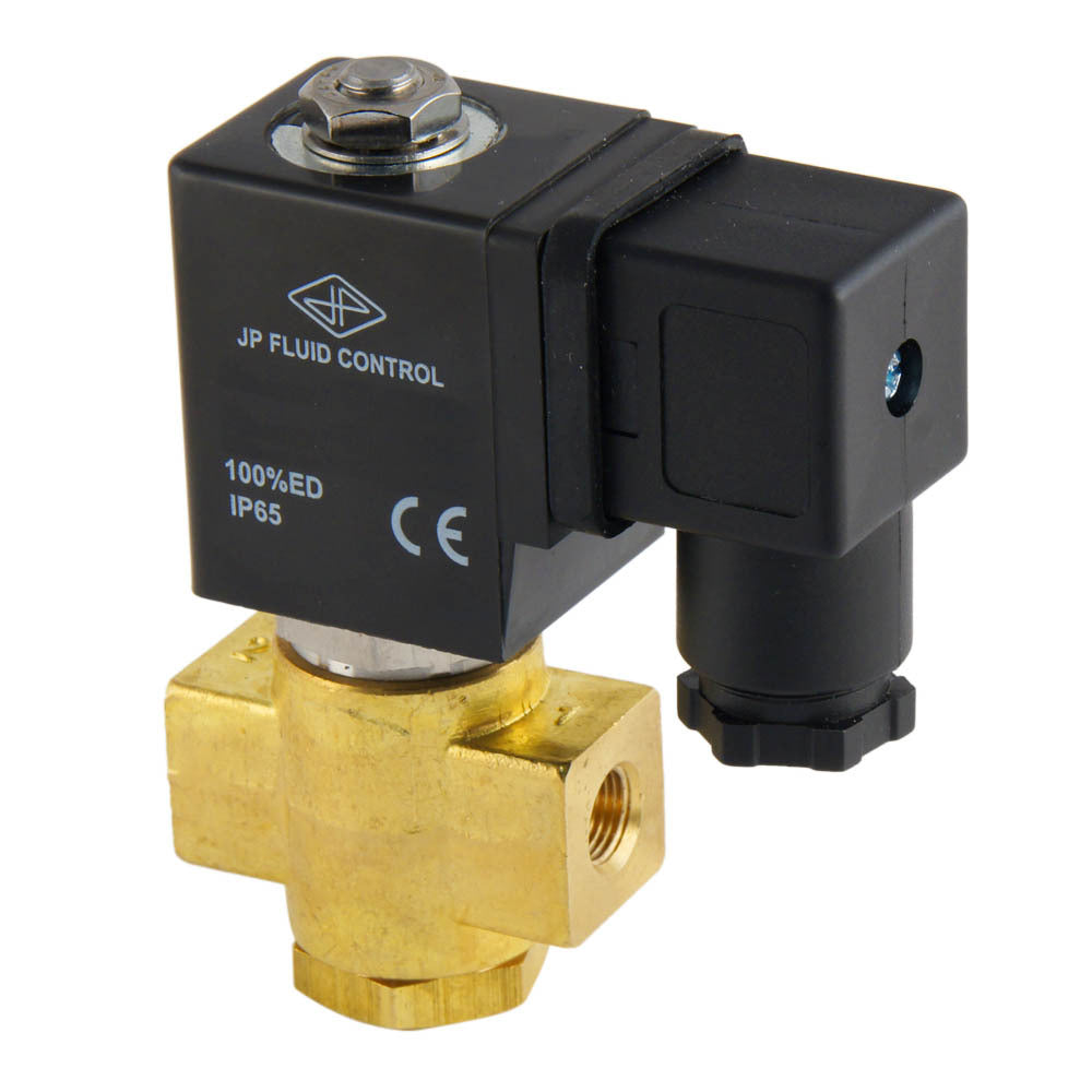 Electrovanne ST-DB 1/8'' NO laiton EPDM 0-12bar 12V DC