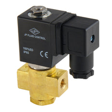 Electrovanne ST-DB 1/8'' NO laiton EPDM 0-12bar 12V DC