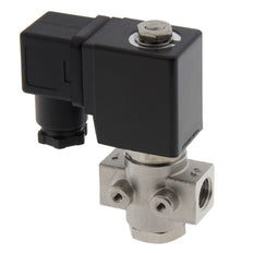 Electrovanne ST-DB 1/4'' NO acier inoxydable EPDM 0-12bar 24V DC