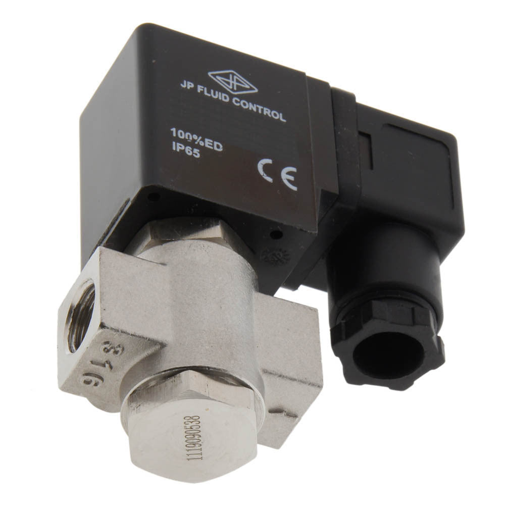 Electrovanne ST-DB 1/4'' NO acier inoxydable EPDM 0-12bar 24V DC