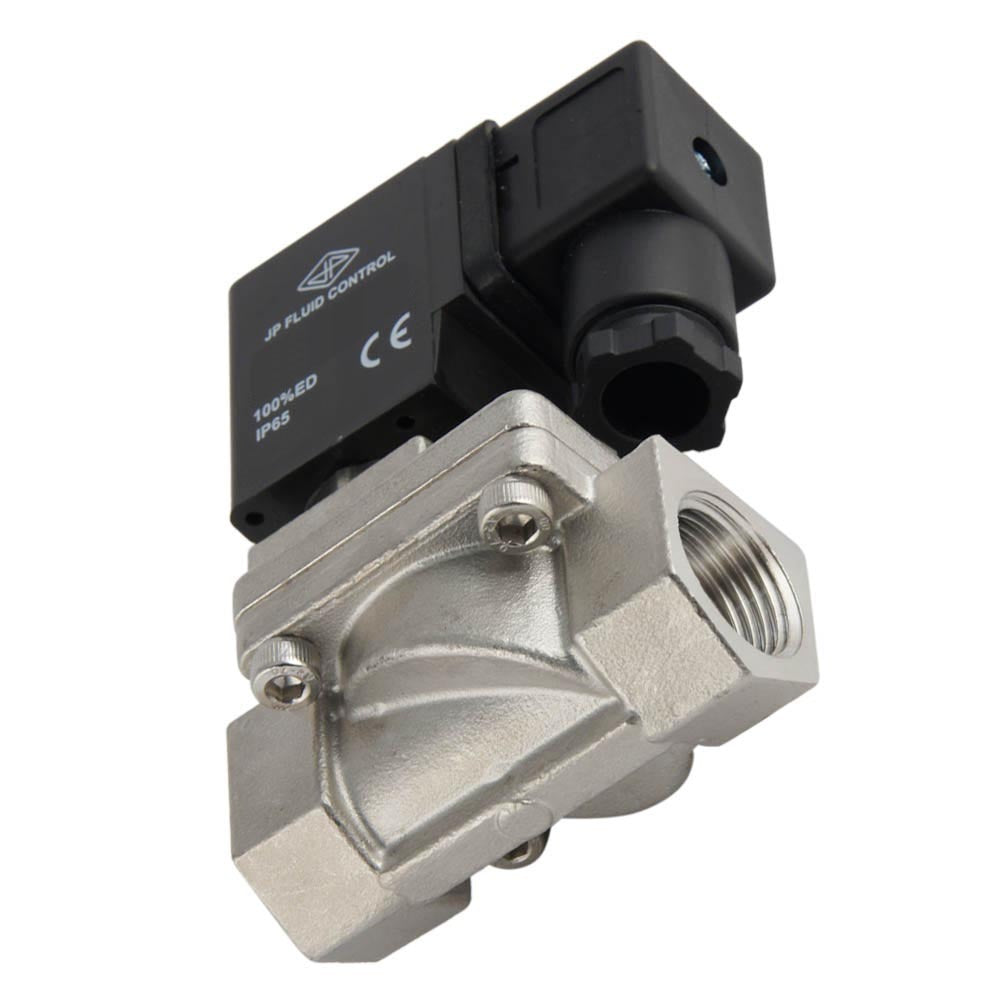 Electrovanne ST-IA 1/2'' acier inoxydable EPDM 0,5-16bar 12V DC