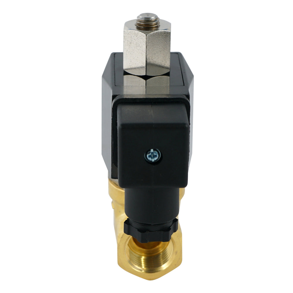 Solenoid Valve ST-SB 1/4'' NO brass EPDM 0-16bar 120V AC