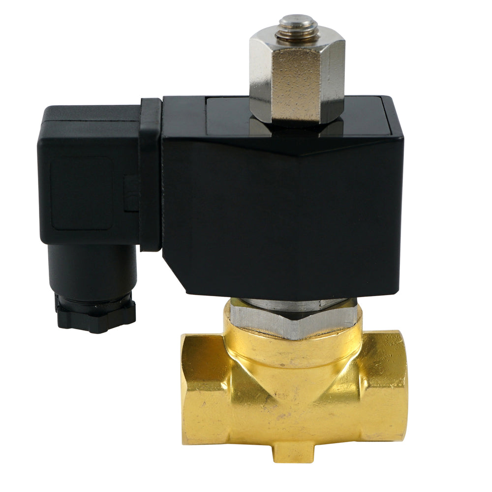 Solenoid Valve ST-SB 1/4'' NO brass FKM 0-16bar 24V AC