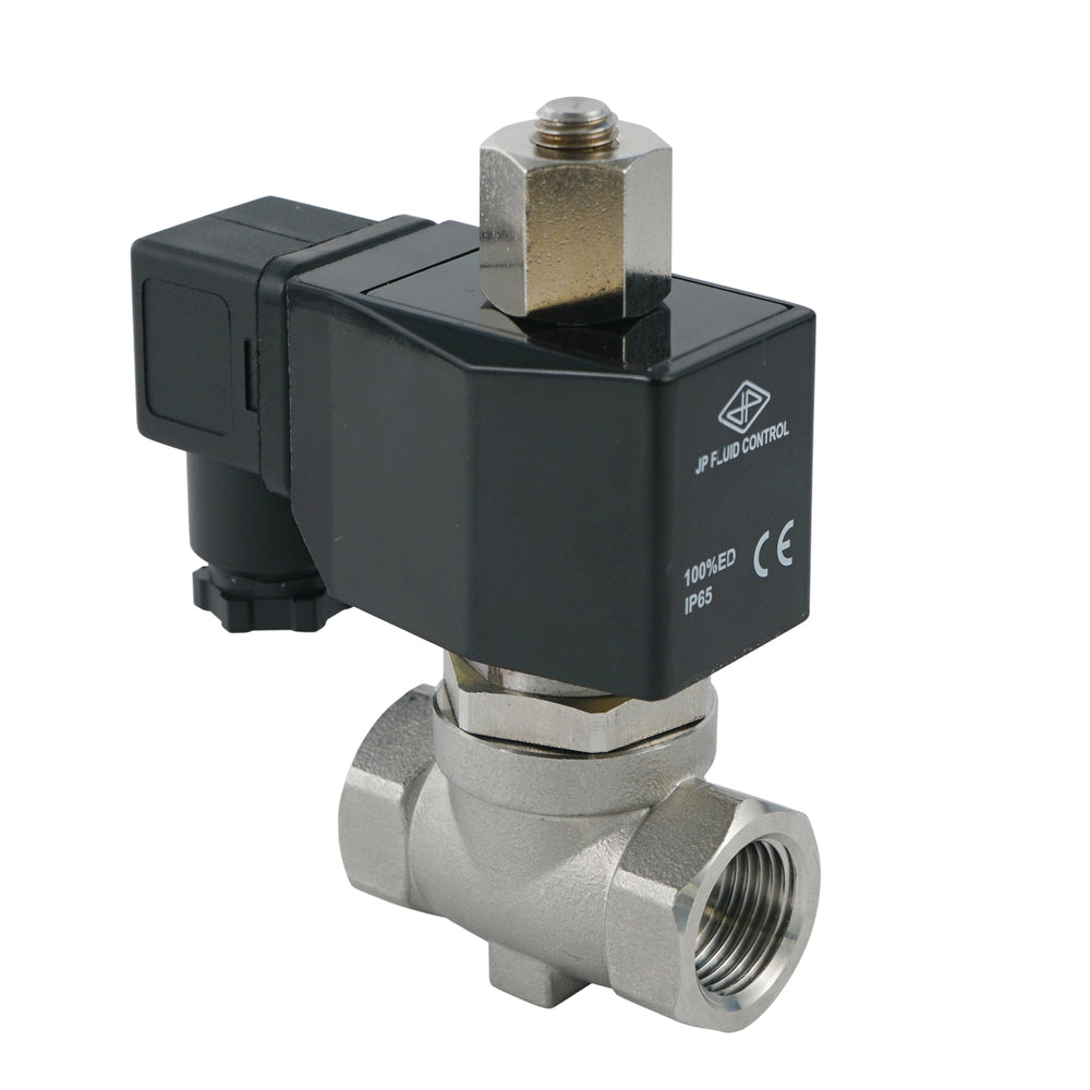 Solenoid Valve ST-SB 1/2'' NO stainless steel EPDM 0-10bar 24V DC