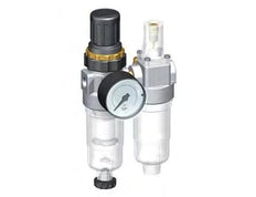 FRL 2-Part G1/8'' 350 l/min 0.5-3.0bar/7-44psi Auto Polycarbonate Standard 0