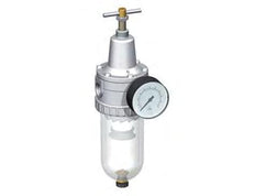 Filter-Regulator G1/2'' 3000 l/min 0.2-6.0bar/3-87psi Semi-Auto Protective Cage Polycarbonate Standard 3