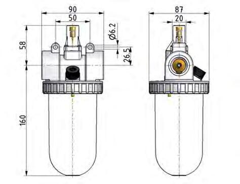 Lubrificateur G3/4'' Métal Standard 3