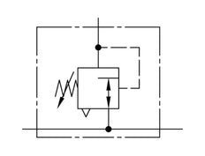 Régulateur de pression pour assemblage de collecteur G1/4'' 2250l/min 0.2-6.0bar/3-87psi en fonte de zinc 40 mm Manomètre Serrure de cylindre Multifix 1