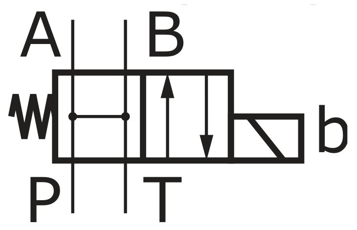Électrovanne hydraulique 4/2 voies NG6 (D03) 230V AC - Bosch 4WE6HB6X